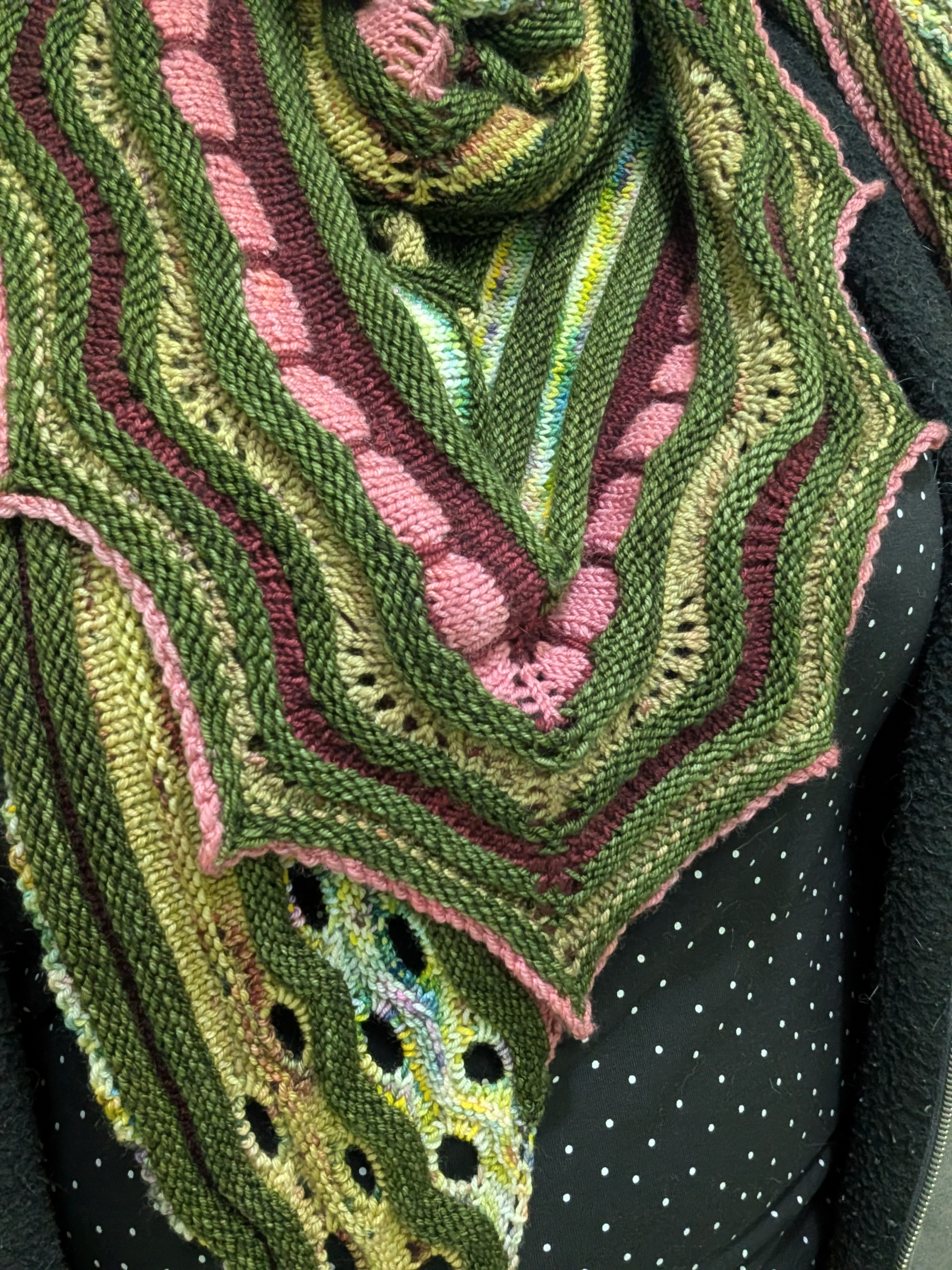 Murder Mystery MKAL Shawl
